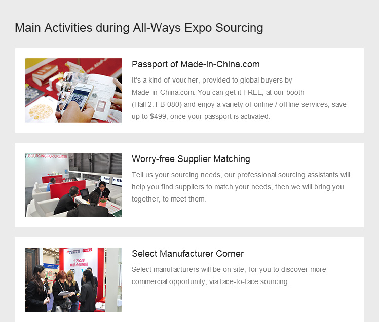 Source from China, Visit Made-in-China.com at The  EISENWARENMESSE-International Hardware Fair_6