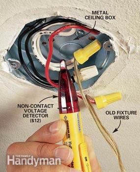 How to Hang a Ceiling Light_1