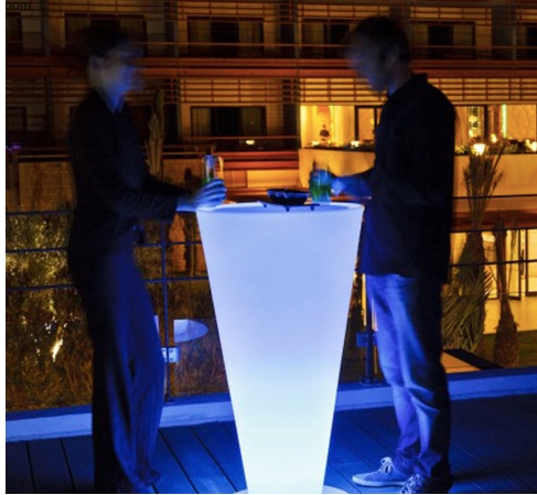 The up Led Table: Get Noticed at The Club!