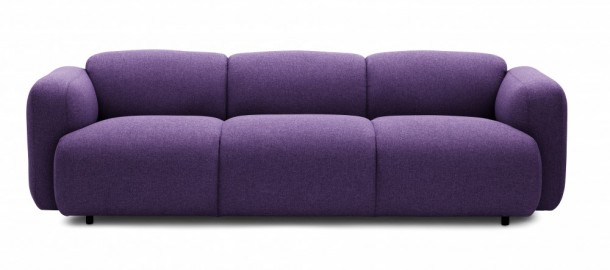 Sofa with Swelling Shapes