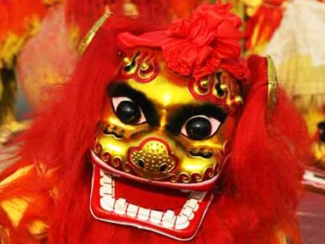 Lion Dance Are Traditional Chinese Folk Activities and Folk Dance Forms