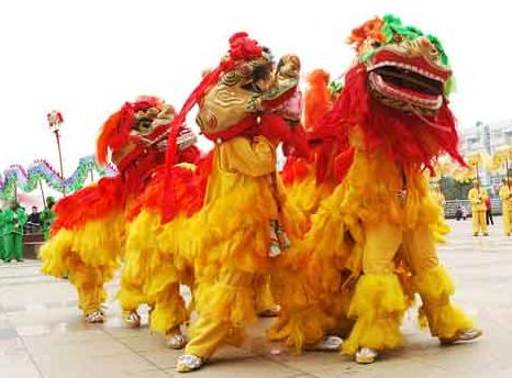 Lion Dance Are Traditional Chinese Folk Activities and Folk Dance Forms_1