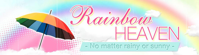 Rainbow Heaven, No Matter Rainy or Sunny - Rain Gear Is Ready for You!