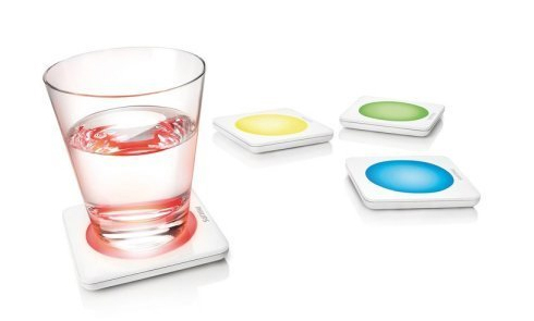 Philips LED Coasters: LED Technology Is Cool!