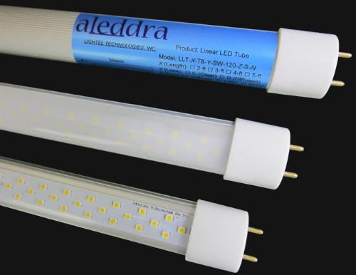 Aleddra LED Retrofit T8 Tubes Receive DLC Certification