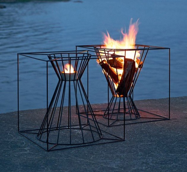 Martin Kallin's Boo Outdoor Fire Basket