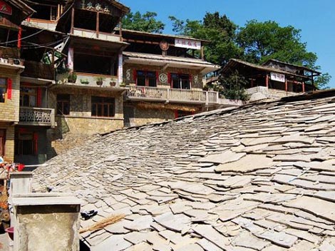 Strongly Fortified Stone Houses in Guizhou Province_1