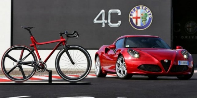 Alfa Romeo Reveals 4c-Inspired, $5k Road Bike