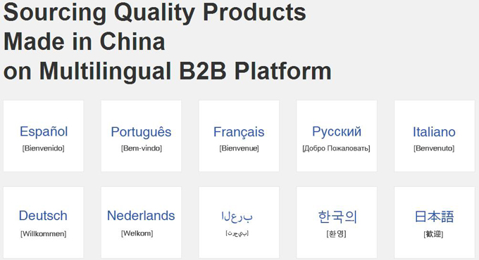 Stories Between Multi-Language Website and Global Buyers