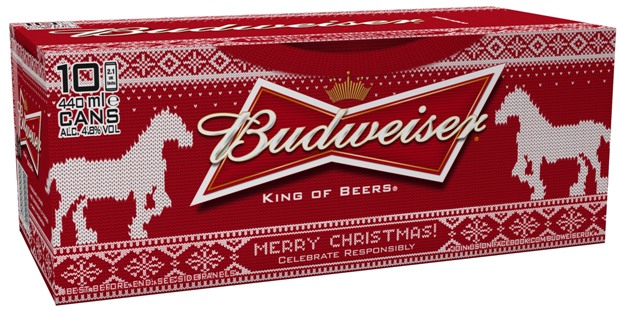 Budweiser Rolls out Xmas Themed Packs_1
