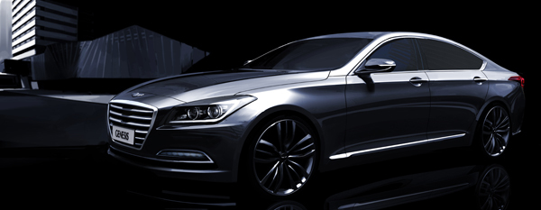 Hyundai Motor Unveils Preview of Luxury Car Genesis
