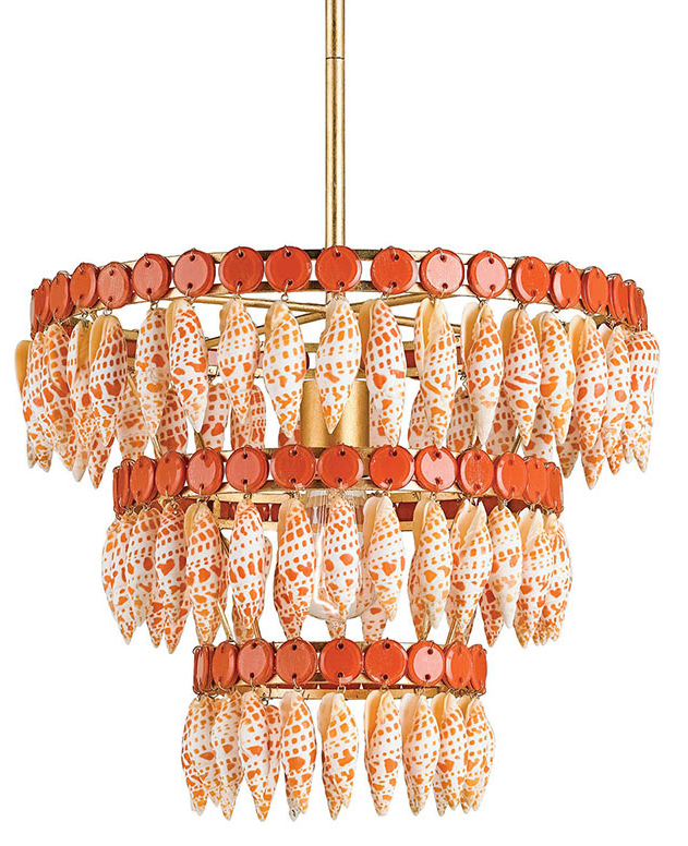 The Le Mer Chandelier by Currey & Company