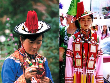 Yugu Ethnic Group: Hat Decoration Matters_2