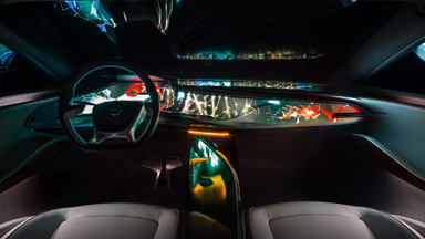 Opel Monza Concept Car Introduces 3D LED Panel Projection Technology_2
