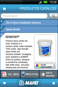 MAPEI Introduces App for Smartphones and Tablets
