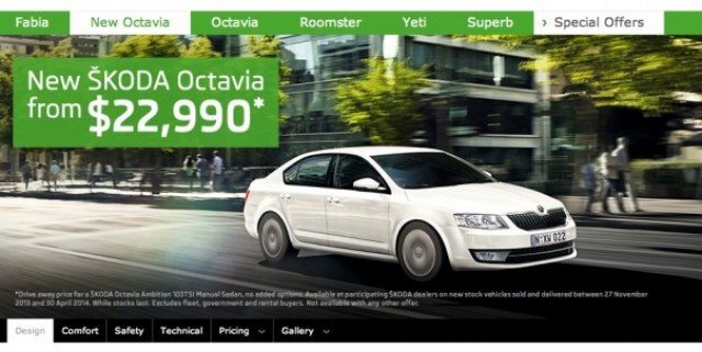 Skoda Octavia: $22, 990 Driveaway Price, Capped-Price Servicing Revealed