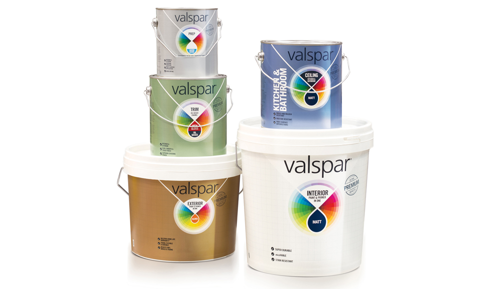 Bluemarlin Creates New Packaging for Valspar Paints