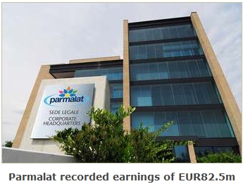 Parmalat H1 Profit Rises, Keeps 2012 Guidance