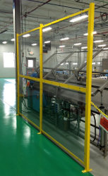 Polycarbonate Panel Protects Personnel and Machines