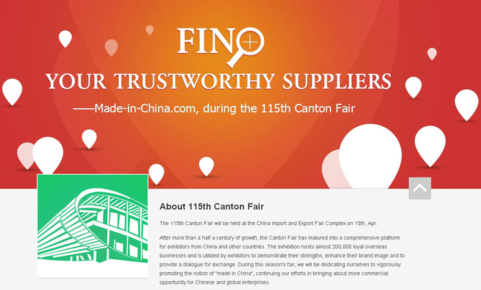 Find Your Trustworthy Suppliers During The 115th Canton Fair