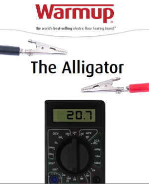 Warmup Introduces Alligator Heat Monitoring Meter
