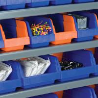 Two-Toned Bins Solve Inventory Control Concerns