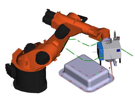 Scan System Improves Aim of Laser-Robots