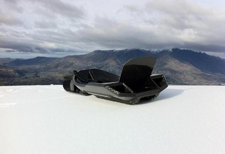 Extreme Sledding: Snolo Stealth-X High Performance Alpine Sled