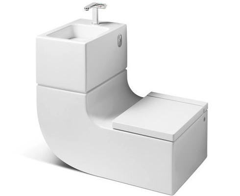 Good Water-Saving Design - a Few Toilet with Sink
