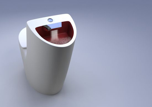 Good Water-Saving Design - a Few Toilet with Sink_3
