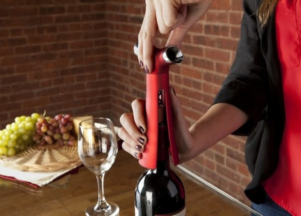 Multi-Functional Red Wine Bottle Opener