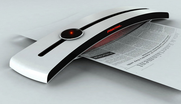 The Revolutionary Concept Product - Solar Printer