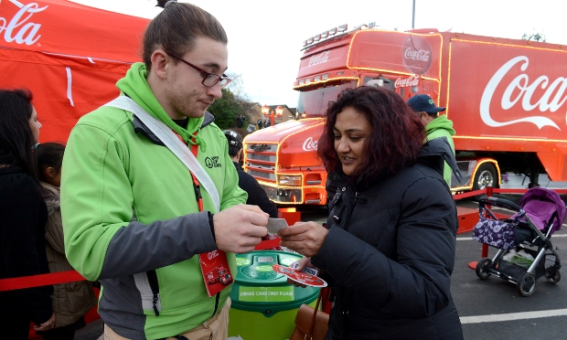 Coca-Cola Christmas Truck Tour Highlights Recycling