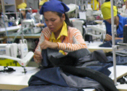 Cambodian Garment & Textile Exports up 1% in Jan-Nov ‘14