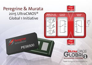 Peregrine and Murata Launch 2015 Ultracmos Global 1 Initiative