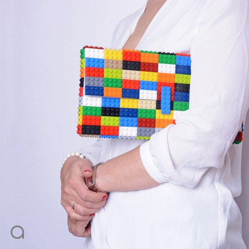 Handbag Made of Lego Bricks: AGABAG