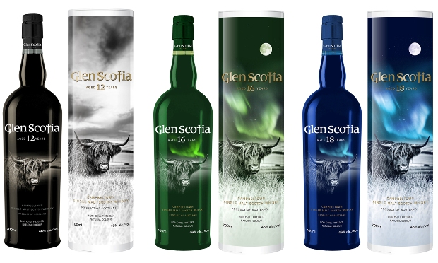 Crown Designs Premium Tins for Glen Scotia and Inchmurrin Whisky