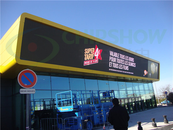 France Movie Theatre Chipshow AD10 Outdoor Advertising LED Screen_2