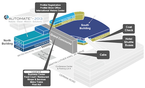 Promat 2013: Get The Lay of The Land with Show Floor Map