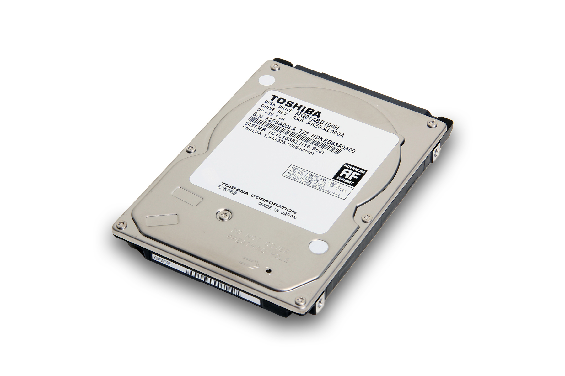 Toshiba to Sell Own Hybrid Drive for Laptops