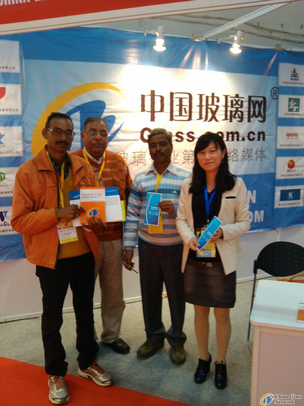 China Glass Network Achieves Great Success on India Glass Exhibition_1