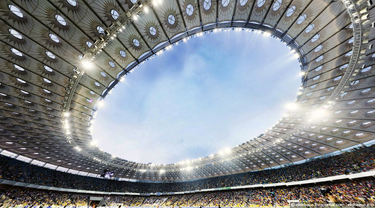 Philips LED Lighting Brightens Main Stadiums in Ukraine and Poland