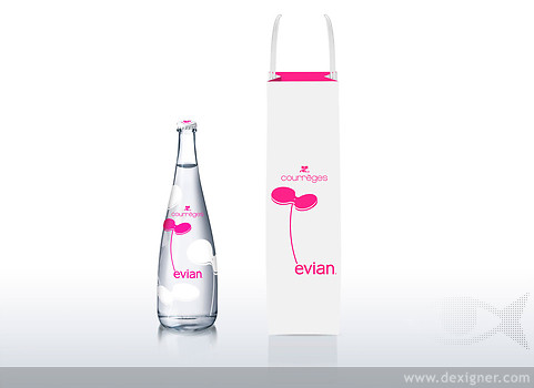 Evian&#8217; S Design Bottle by Courreges_1