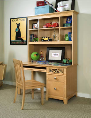 Simply Furbulous Desk and Hutch from Pulaski's Build-a-Bear Workshop Collection