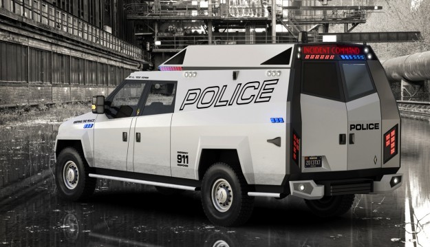 Carbon Motors Tx7 Police Truck: Reporting for Duty in 2013_1