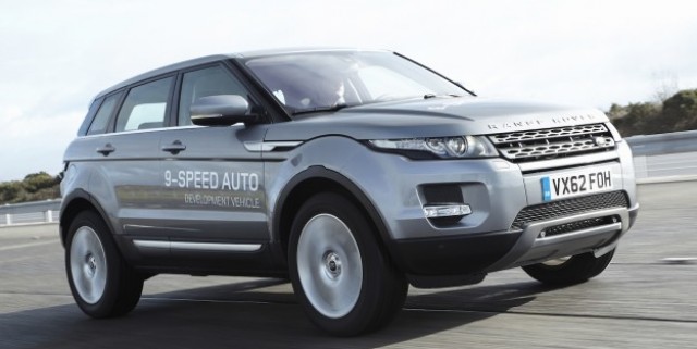 Range Rover Evoque to Debut World's First Nine-Speed Auto