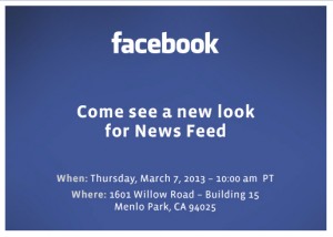 Facebook's News Feed Set for Make-Over