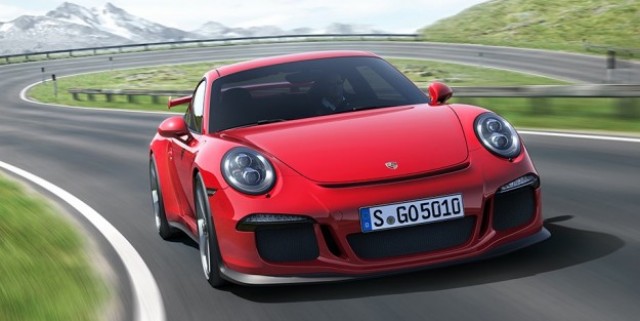Porsche 911 GT3 Revealed: Four-Wheel Steering, Auto Only