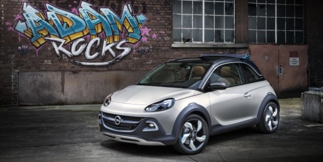 Opel Adam Rocks: City Car Crossover Concept Revealed