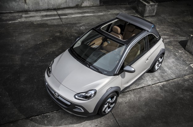 Opel Adam Rocks: City Car Crossover Concept Revealed_3